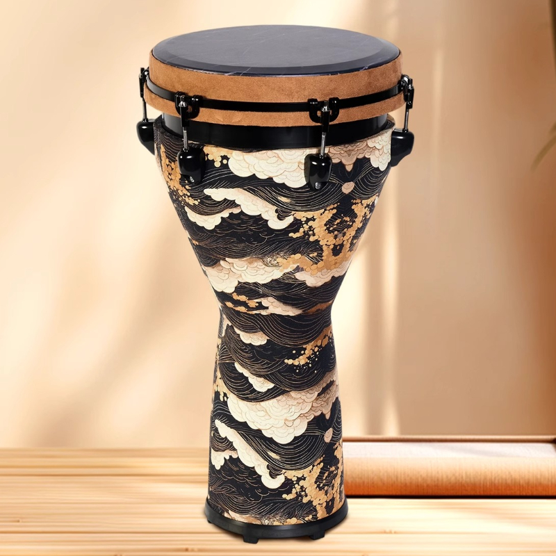 Musical Instrument Percussion - プロのジャンベドラム 12 インチ大人初心者アフリカドラム伝統的なアフリカの打楽器ドラム大型ドラム楽器