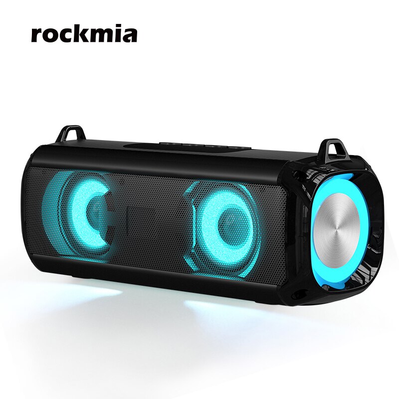 Anker Speaker Soundcore Mini - ロックミアrgb ledライトスピーカーEBS-045 bt 5.0ポータブルワイヤレスBluetooth音楽プレーヤーマイクロフォン内蔵tfカードサポート