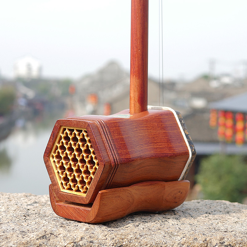 Musical Instrument All - プロフェッショナル敦煌ブランド 06A 二胡無垢材ウルヘイン ケース付きすべてのアクセサリー楽器 2 弦中国バイオリン