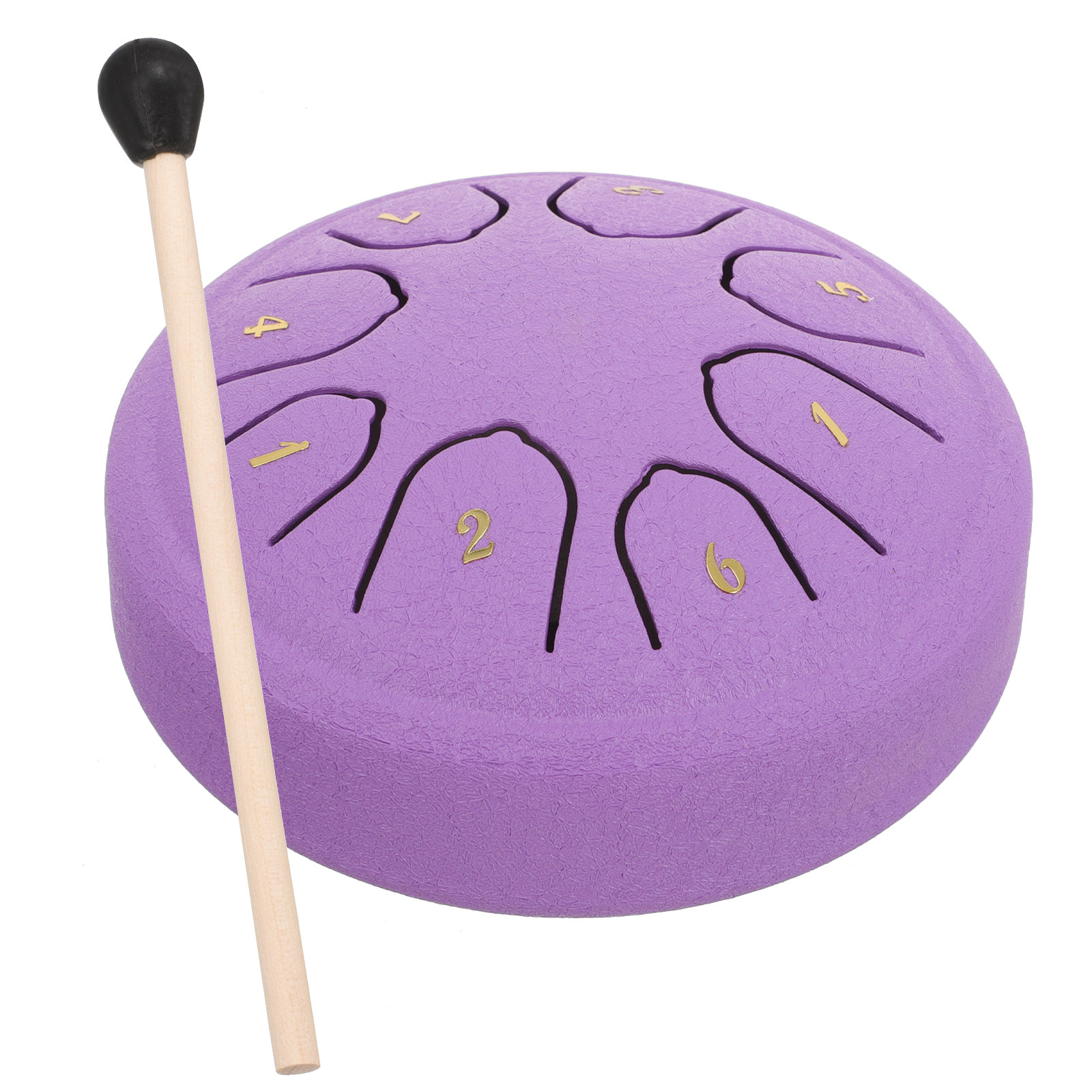 Musical Instrument Percussion - 1 セットスチールタンドラムポータブルコンパクト瞑想楽器初心者のためのストレスリリーフ音楽療法ギフトハンドパーカッション