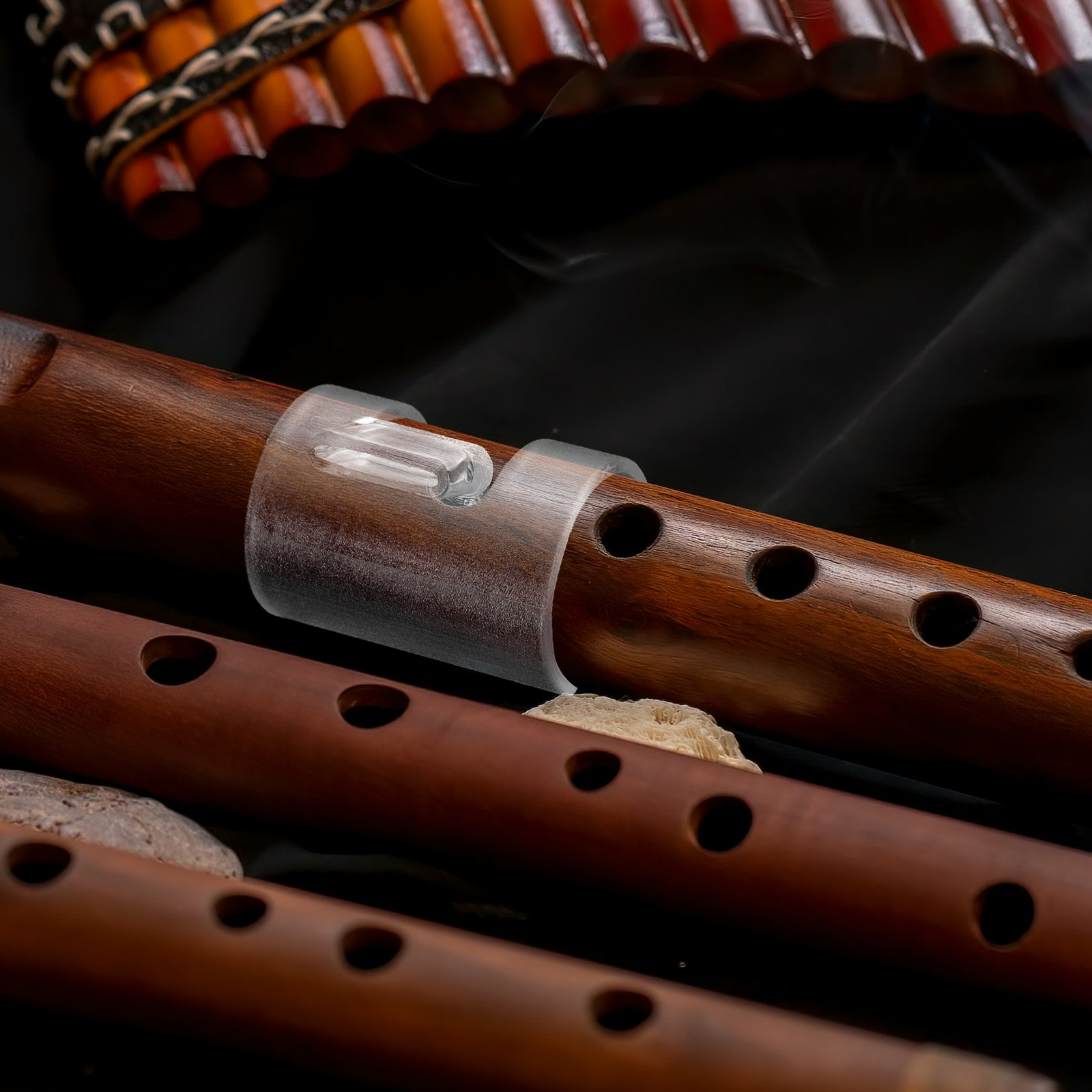 Musical Instrument You Blow - フルートリップガード練習ツール楽器用マウスピースPVCブローヘッドマウスピーストレーナーディジ