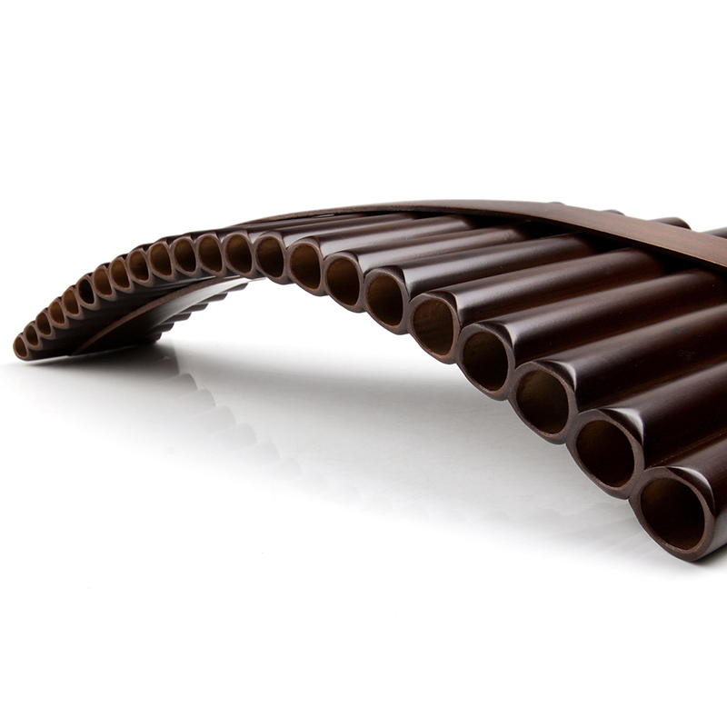 Musical Instrument Pipe - 22 パイプ高品質 G キーパンフルートパンパイプ斜め木製ストリップ楽器中国の伝統的な楽器竹