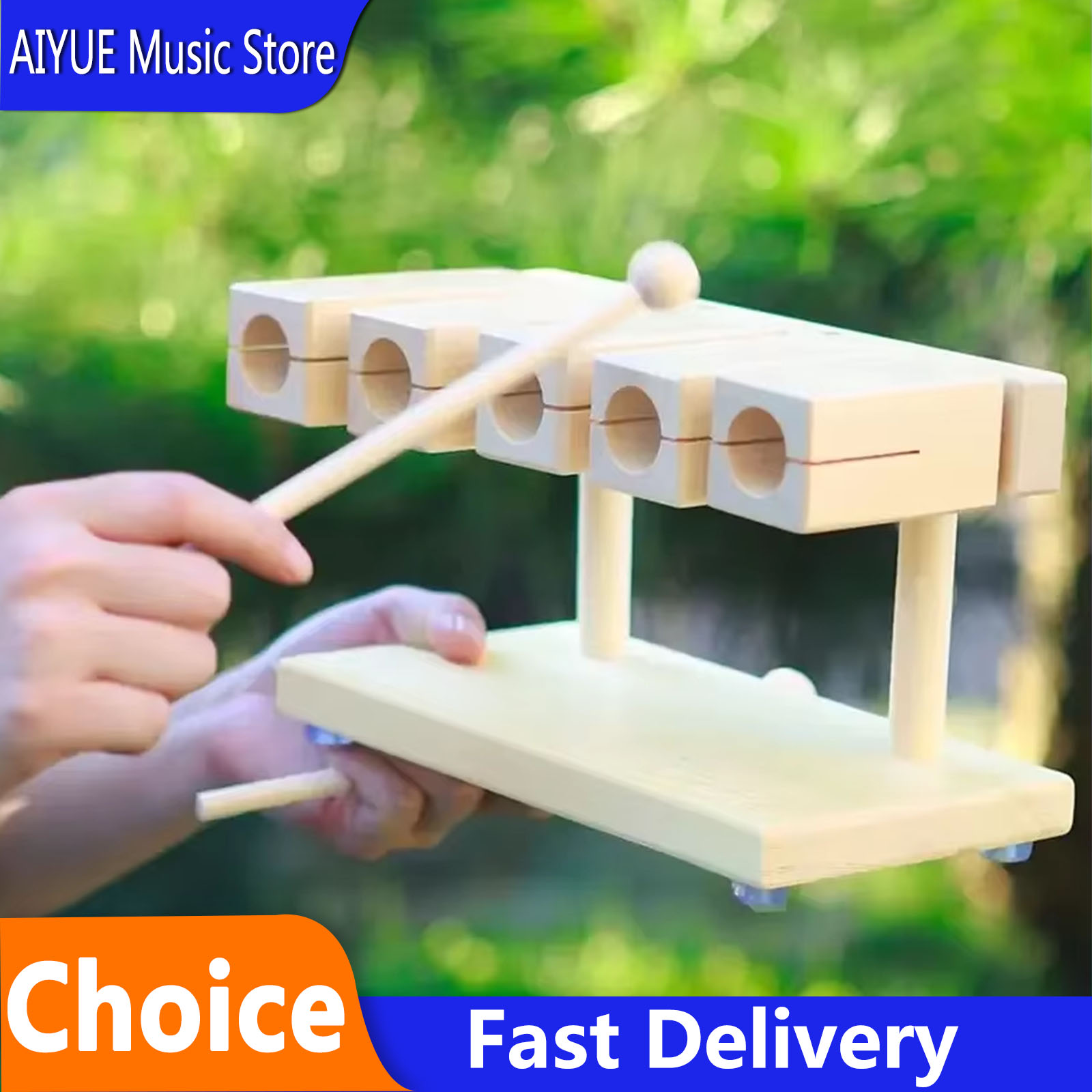Musical Instrument Clapper - IRIN オルフクラッパー木製魚天然木製 5 サウンドクラッパー早期音楽教育子供ギフトパーカッションオルフ楽器