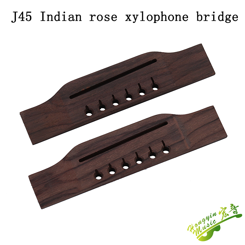 Musical Instrument Of India - J45 インディアンウッドフォークギターユニバーサルコードアンダーブリッジコード弦プレート楽器材料アクセサリー
