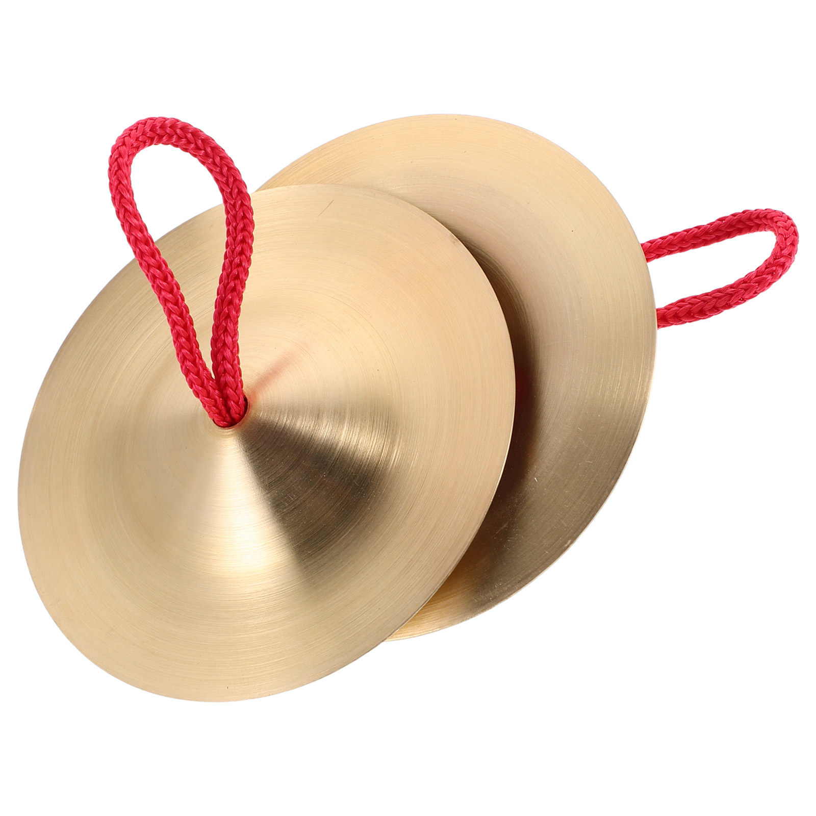 Musical Instrument Percussion - 子供用フィンガーシンバル 銅製 9cm ミニハンドパーカッション楽器 教育用 リズムとチーム音楽のための楽器