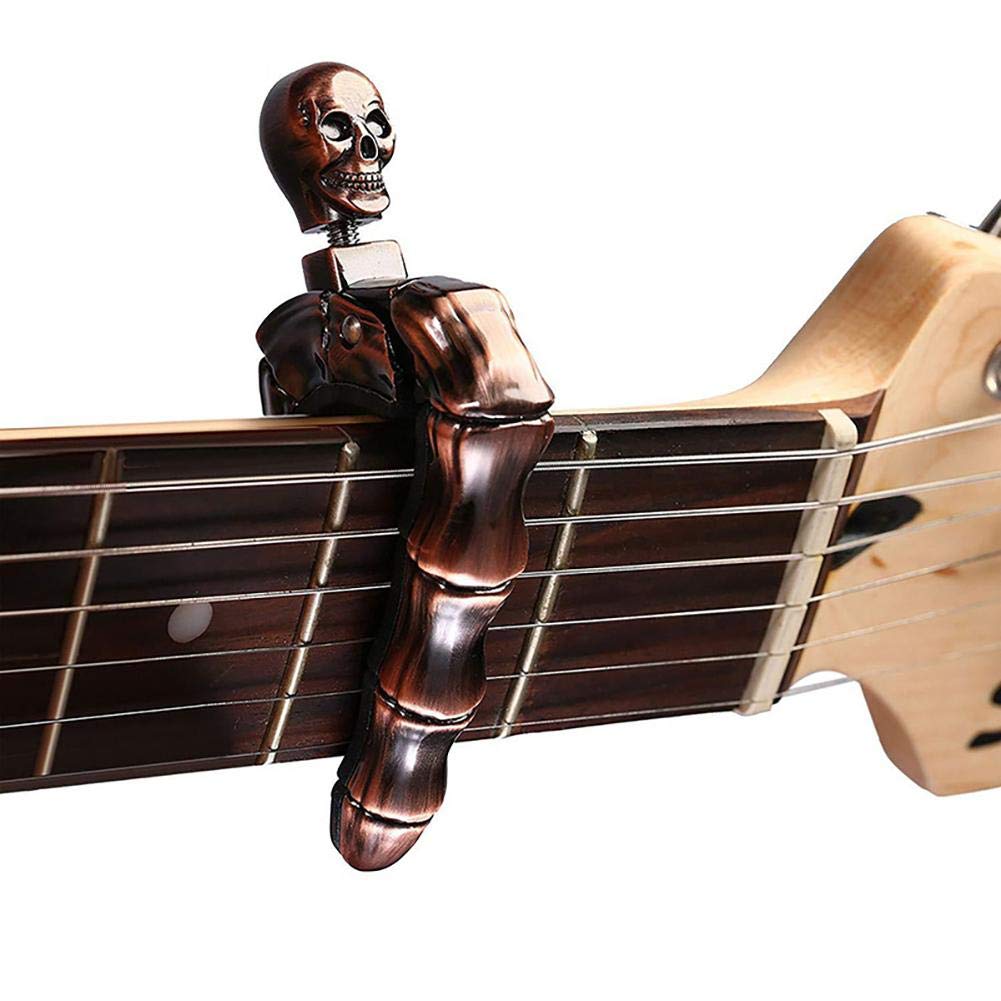 ギターカポ スカルカポ アコースティックギターとエレキギター - Acoustic Guitar Dreadnought のレビューと価格