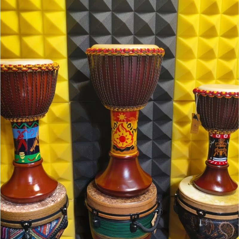 卸売ピーコック・ジャンベ・ヤギ皮ハンドドラム工場直送 - Djembe Hand Drum のレビューと価格