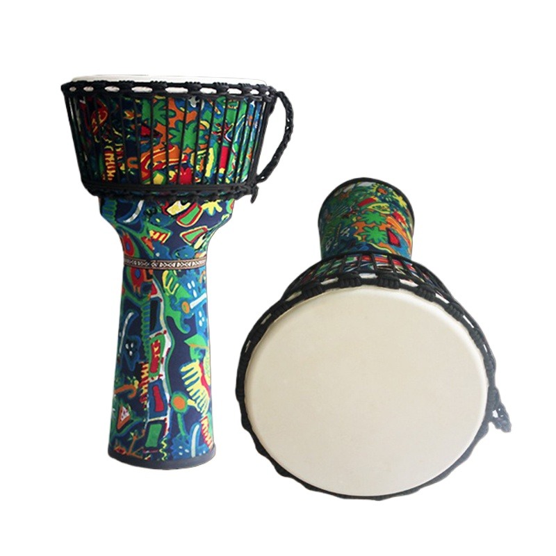 大型ジャンベポータブルアフリカドラム子供大人初心者音楽ドラム - Djembe Hand Drum のレビューと価格