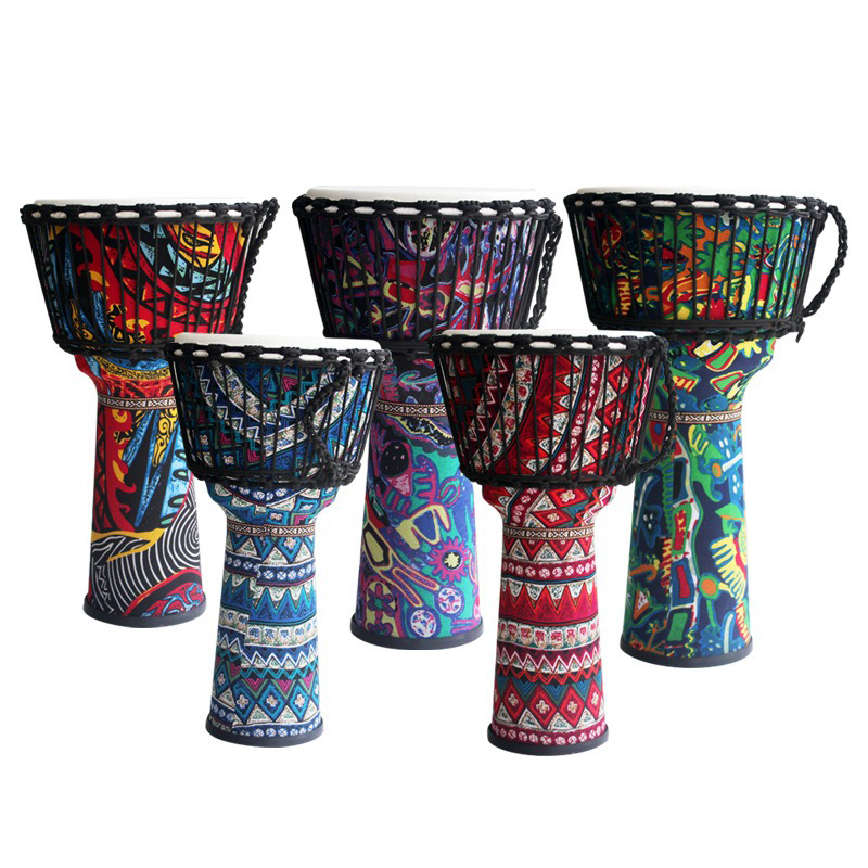 大型ジャンベポータブルアフリカドラム子供大人初心者音楽ドラム - Djembe Hand Drum のレビューと価格
