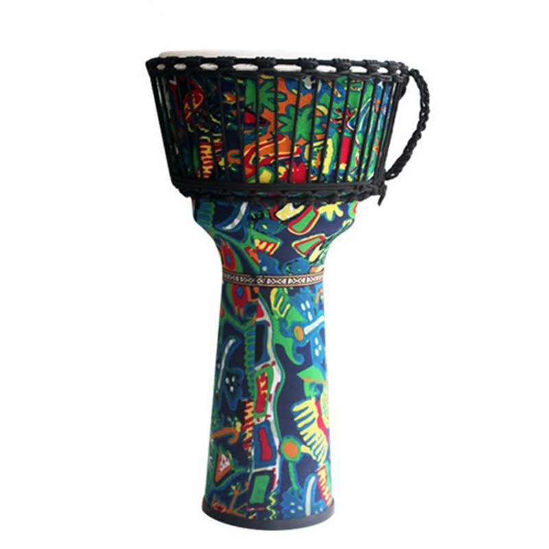 大型ジャンベポータブルアフリカドラム子供大人初心者音楽ドラム - Djembe Hand Drum のレビューと価格