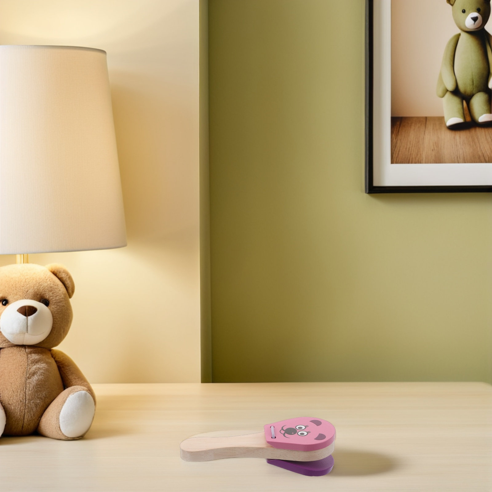 3個入り木製ベビーミュージカルカスタネット動物デザイン早期教 - Musical Instrument For Babies のレビューと価格