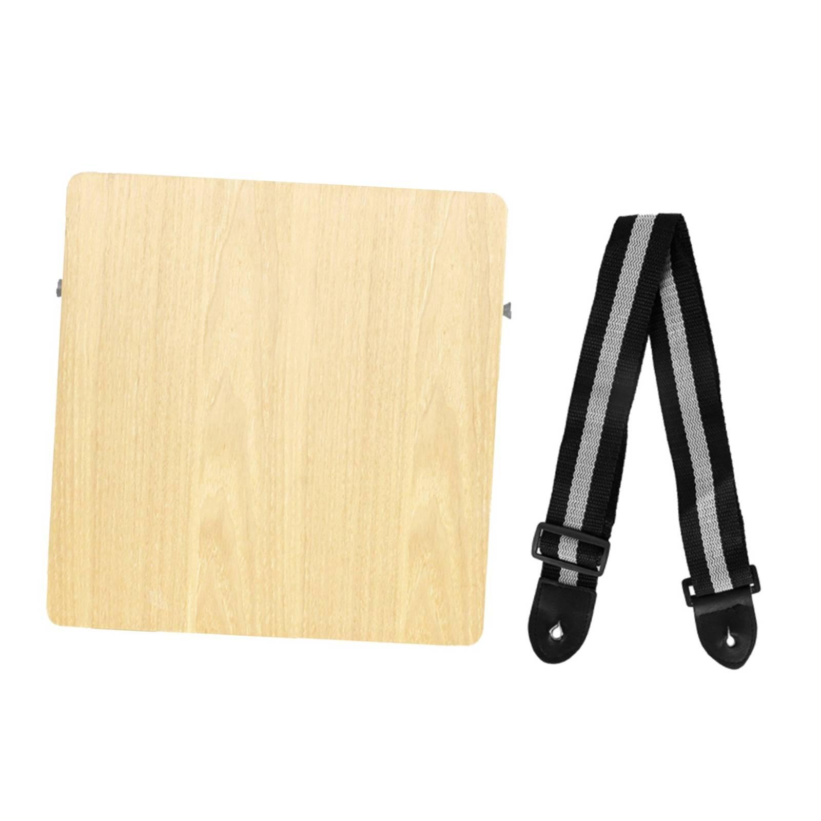 パーカッションボックスドラムトラベルカホン木製ドラムアクセサ - Musical Instrument Cajon のレビューと価格