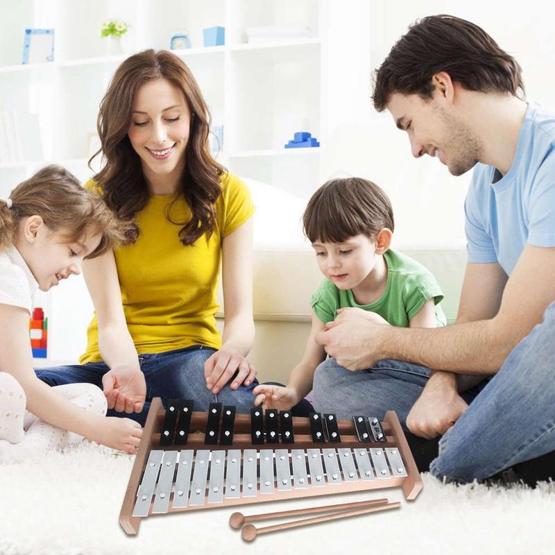 赤ちゃんのためのxylophoneハンドベル、カラフルな情熱 - Musical Instrument Xylophone のレビューと価格