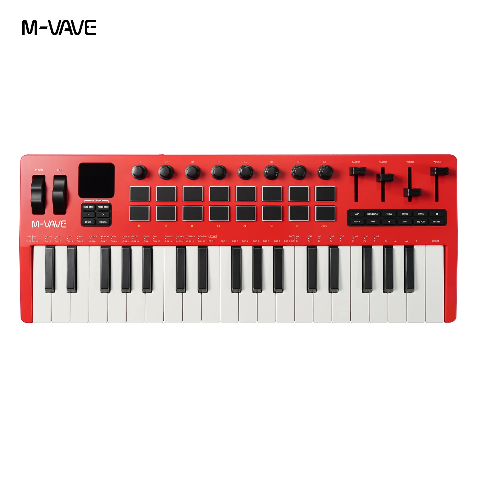 M-VAVE SMK-37 PRO 37鍵キーボードMIDI - Musical Instrument Keyboard のレビューと価格