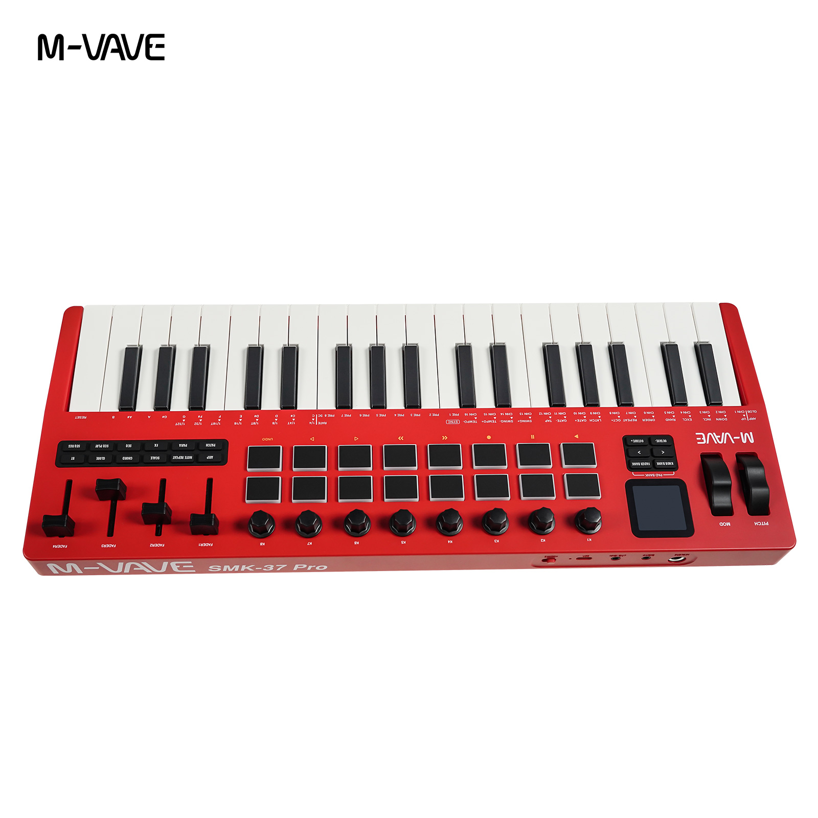 M-VAVE SMK-37 PRO 37鍵キーボードMIDI - Musical Instrument Keyboard のレビューと価格