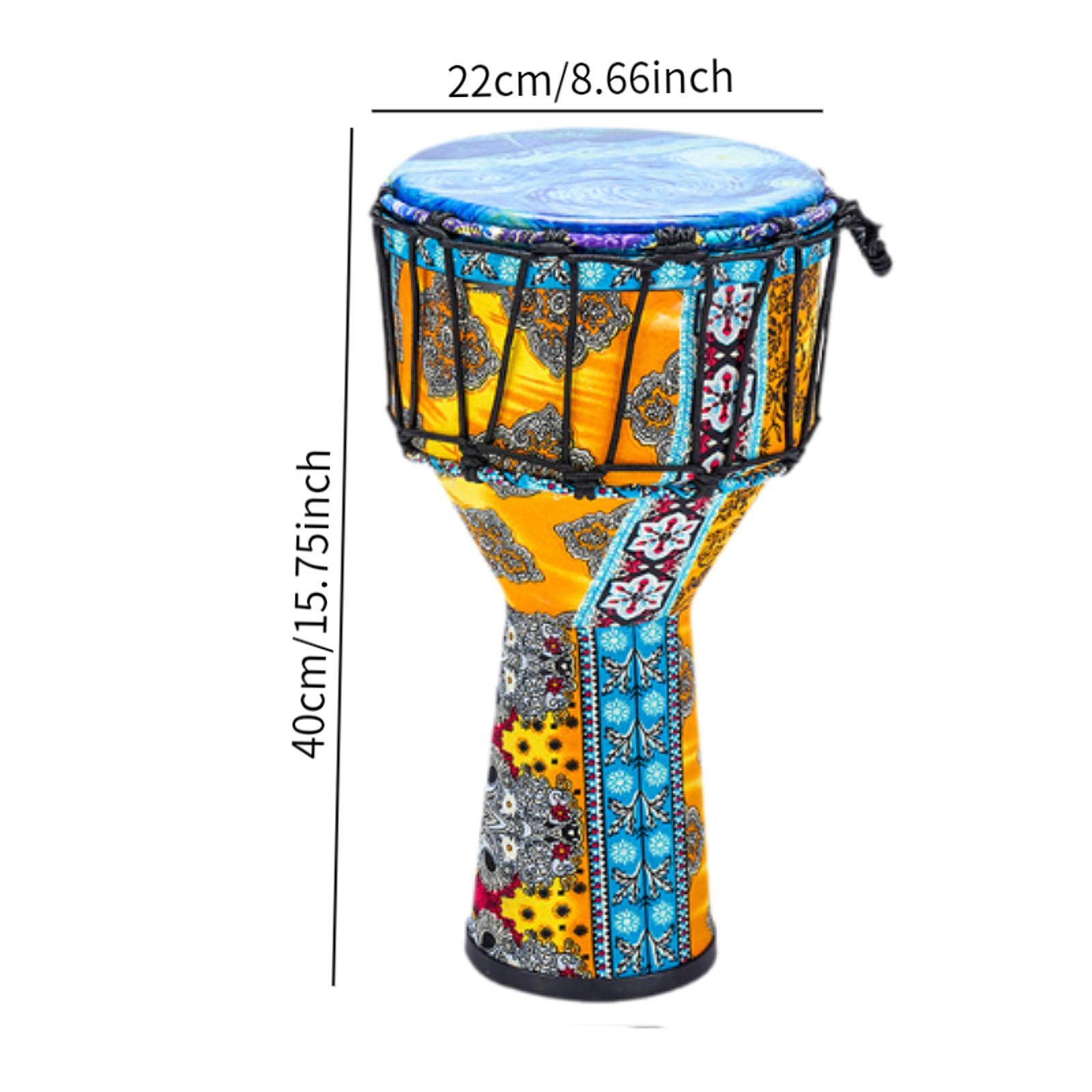 アフリカン・ドラム PVC製 調整可能サウンドハンドドラム  - Djembe Hand Drum のレビューと価格