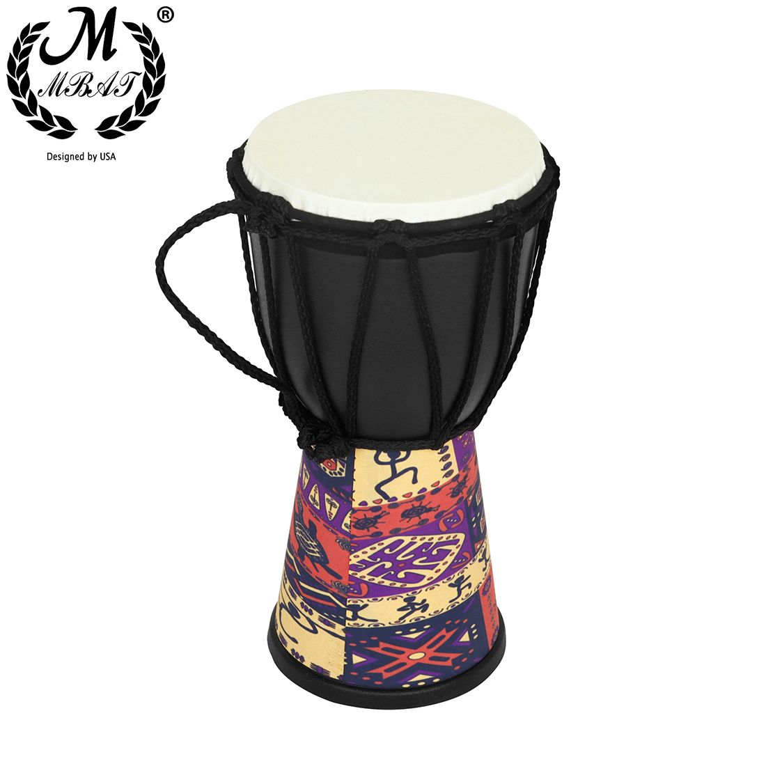 M MBAT 4 インチジャンベドラム ABS 新ジャンベド - Djembe Hand Drum のレビューと価格