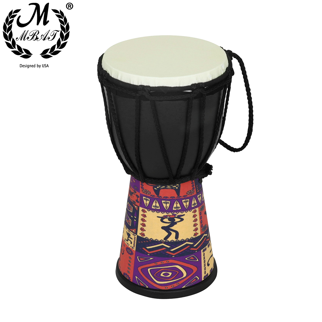 M MBAT 4 インチジャンベドラム ABS 新ジャンベド - Djembe Hand Drum のレビューと価格