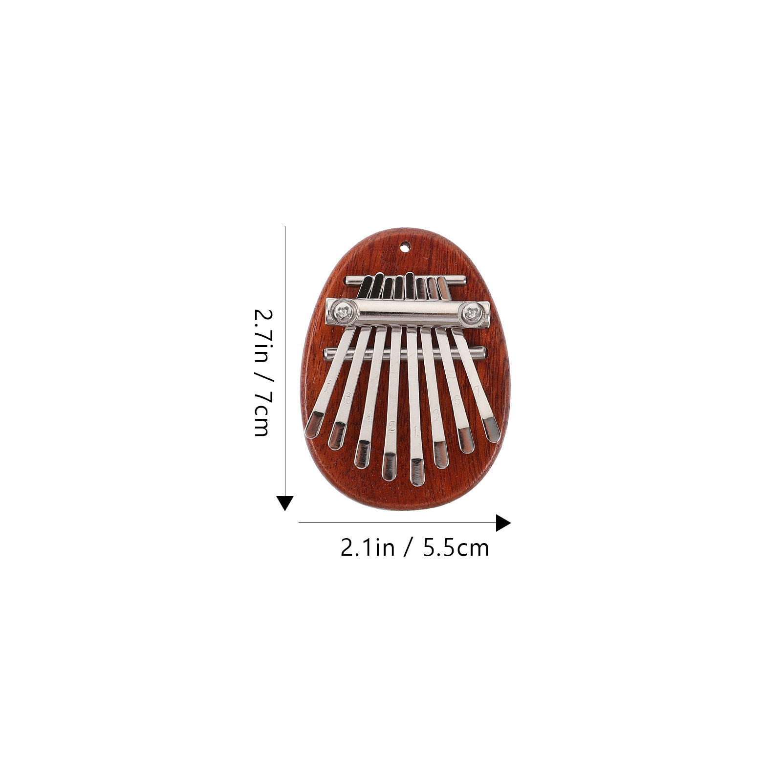 1 セットカリムバミニ 8 キー親指ピアノポータブルフィンガ - Musical Instrument Percussion のレビューと価格