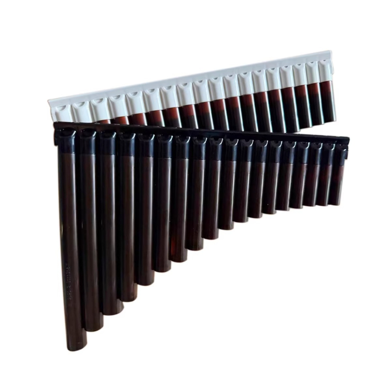 18 パイプパンパイプダブルホール半音パンフルートプロフェッ - Musical Instrument Pipe のレビューと価格