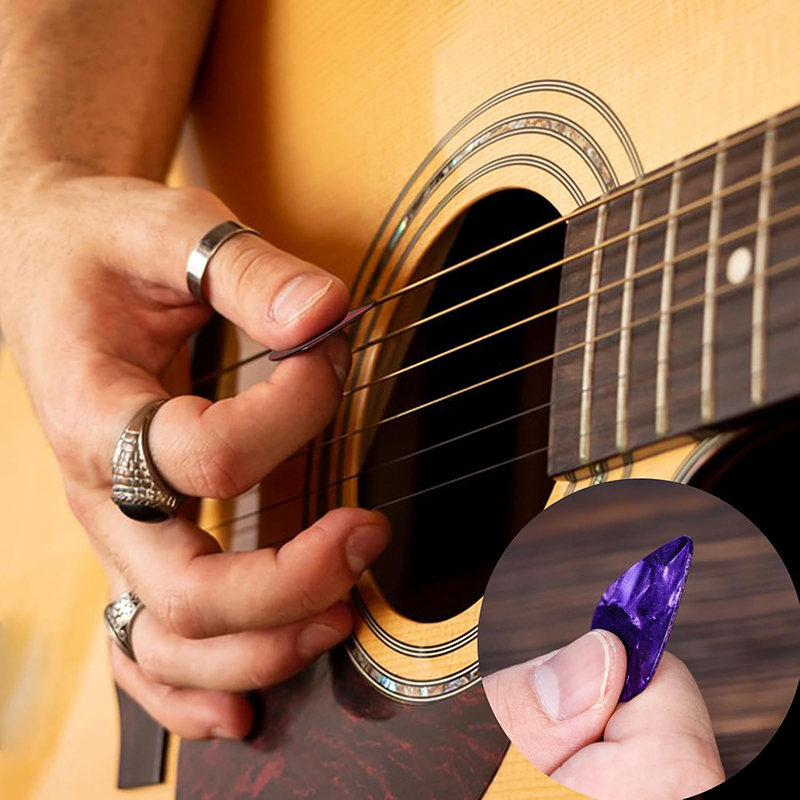 30個入りギターピックセット – セルロイド＆ティアドロップ - Acoustic Guitar Dreadnought のレビューと価格
