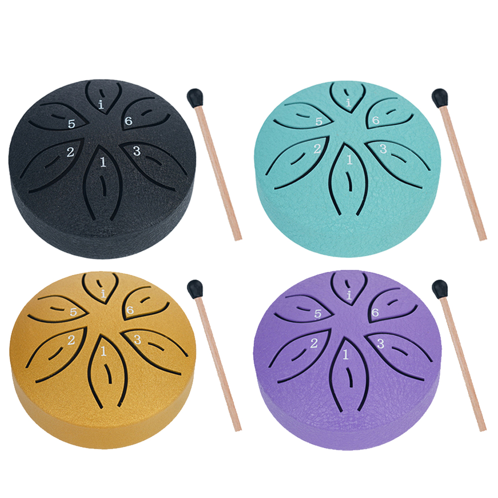 3インチ6音符レインドラム、屋外用レインドラム楽器、ヨガ用パ - Musical Instrument Percussion のレビューと価格