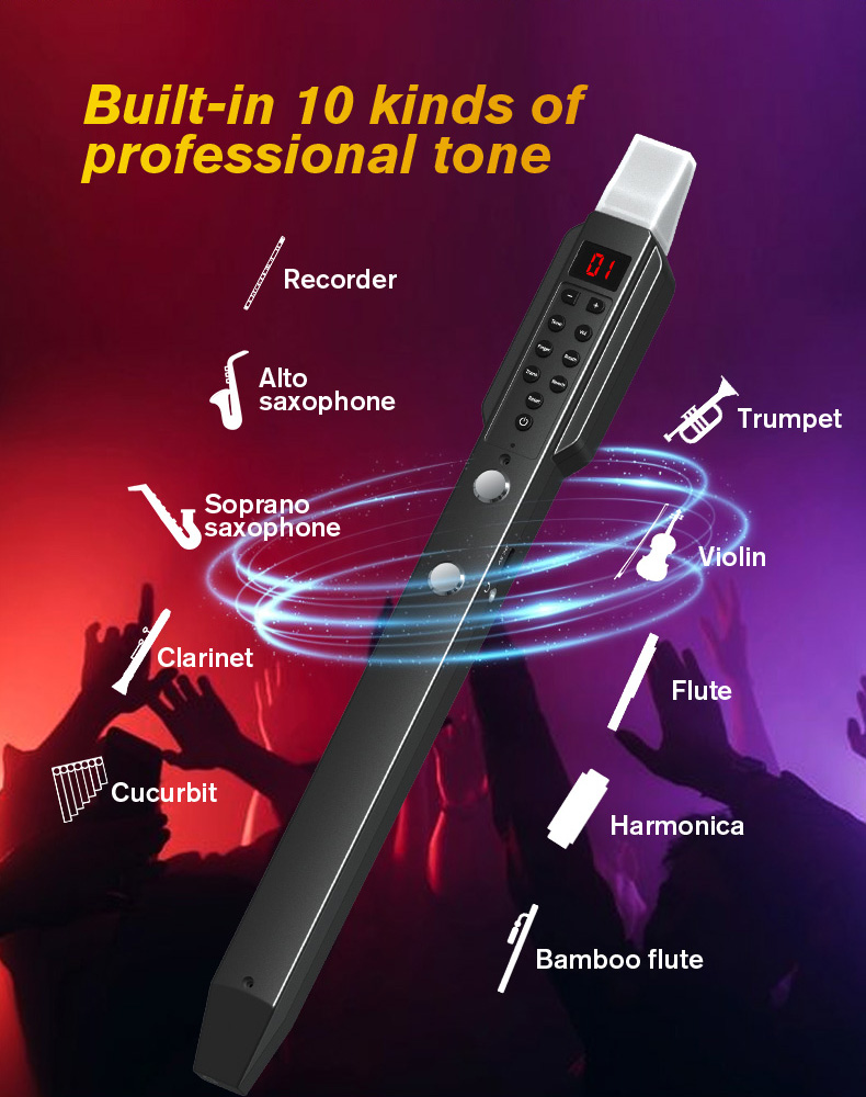 ミニデジタル電子サックス、吹奏楽器、サックス、フルート、クラ - Musical Instrument Fagot のレビューと価格
