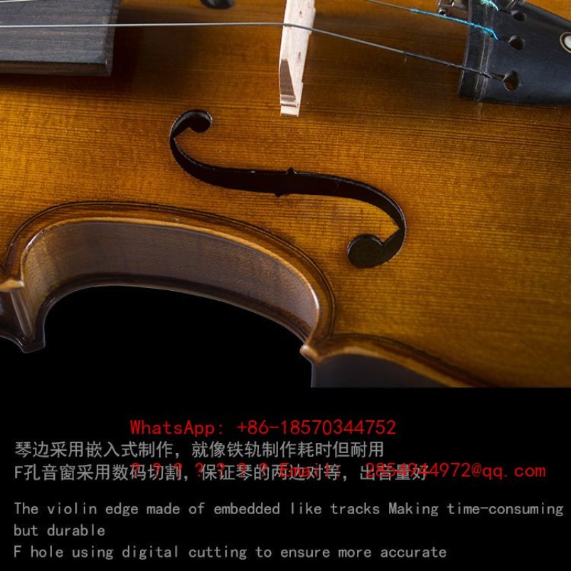 プロ仕様演奏グレードバイオリン楽器オールソリッドウッド手作り - Musical Instrument Net のレビューと価格