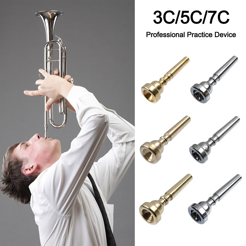 3C/5C/7C トランペットマウスピースゴールド/シルバー - Musical Instrument Fagot のレビューと価格