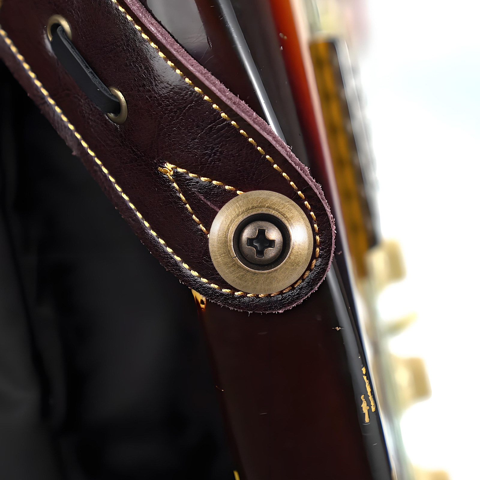 2 個ギターストラップロックメタルセキュリティストラップボタ - Acoustic Guitar Dreadnought のレビューと価格