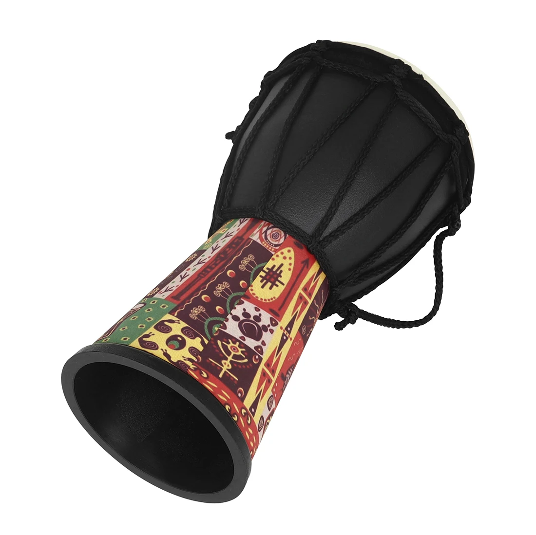 4インチのアフリカンドラム、ABSドラムキャビティ、ポータブ - Djembe Hand Drum のレビューと価格
