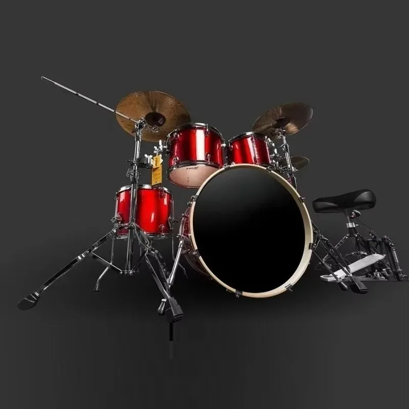 Aiersiブランド 大人用サイズ 5ピースドラムセット カ - Musical Instrument Percussion のレビューと価格