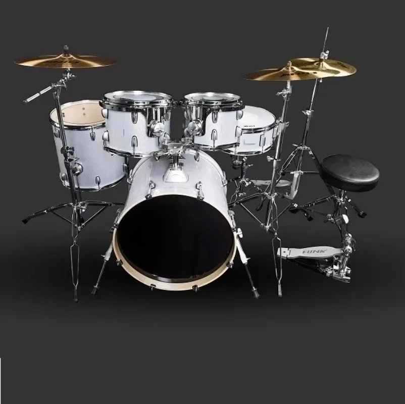 Aiersiブランド 大人用サイズ 5ピースドラムセット カ - Musical Instrument Percussion のレビューと価格