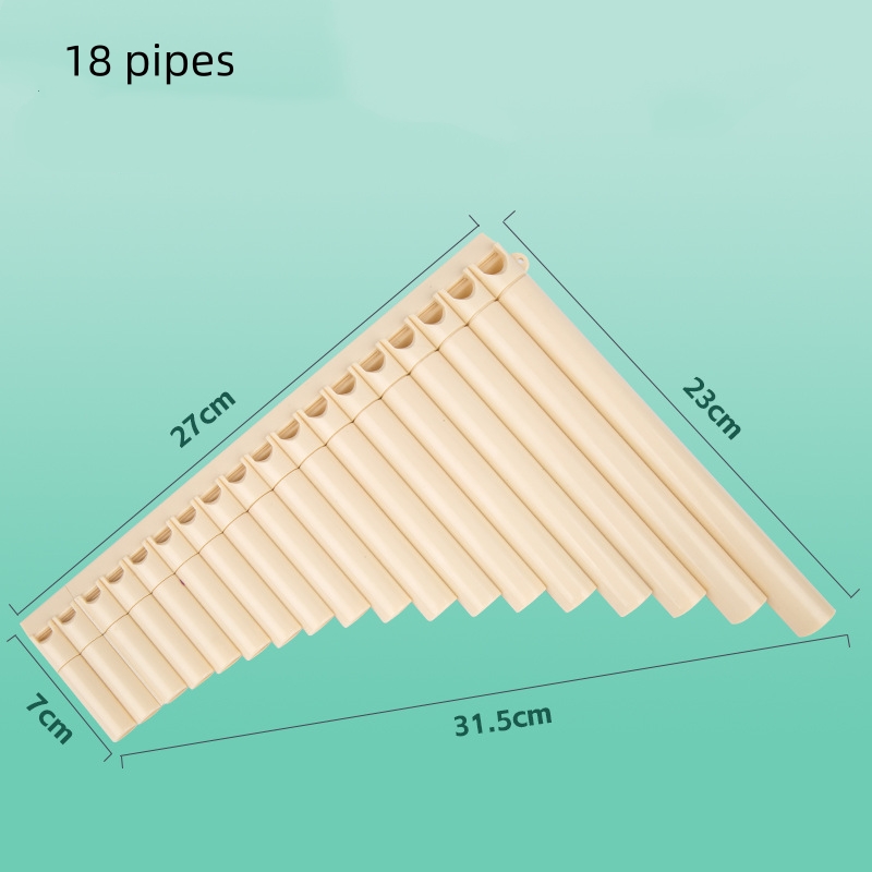 高品質16/18管パンフルートCキーABS樹脂製ルーマニアパ - Musical Instrument Pipe のレビューと価格