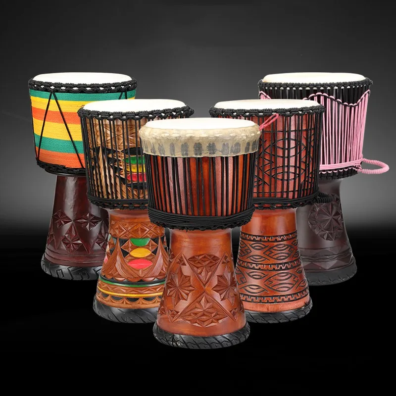 12 インチジャンベマホガニーアフリカドラムプロフェッショナ - Musical Instrument All のレビューと価格
