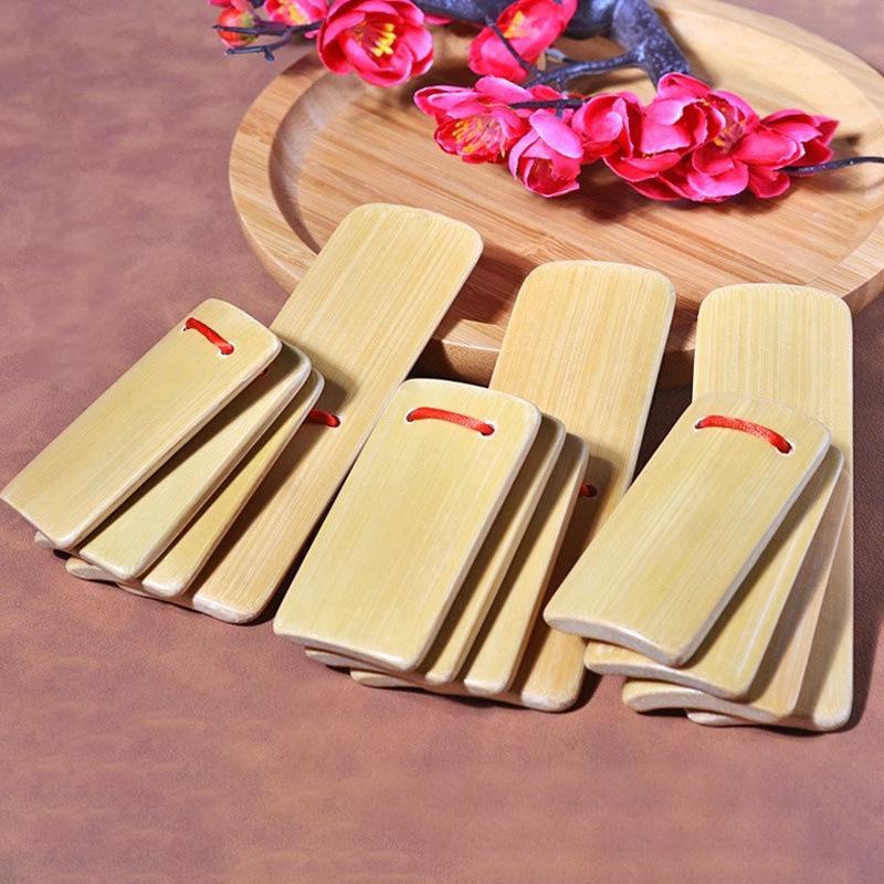 子供用天然竹製小型クラッパートークステージパフォーマンス中国 - Musical Instrument Clapper のレビューと価格