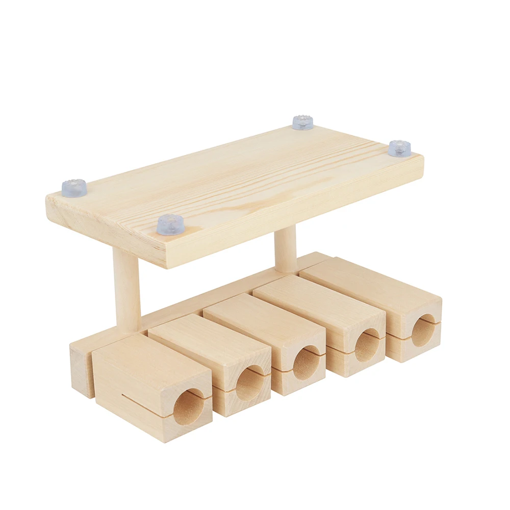 5音木琴オルフ楽器 - 木製クラッパーとドラムスティック付き - Musical Instrument Clapper のレビューと価格