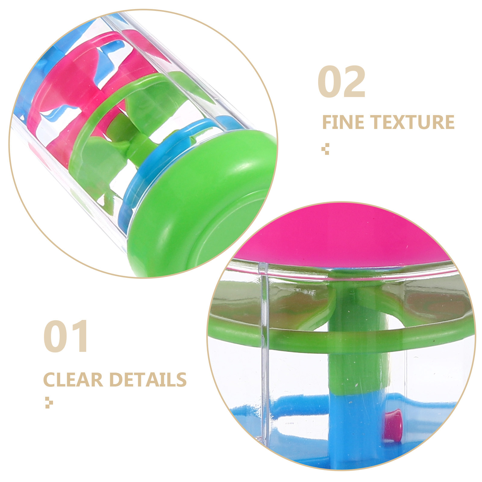 2個セット レインスティック スパイラル型 感覚的な雨の音を - Musical Instrument For Babies のレビューと価格