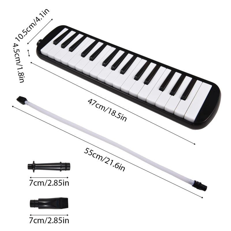 32 キーメロディカ楽器メロディカエアピアノキーボードソフト - Melodica Keyboard Wind のレビューと価格