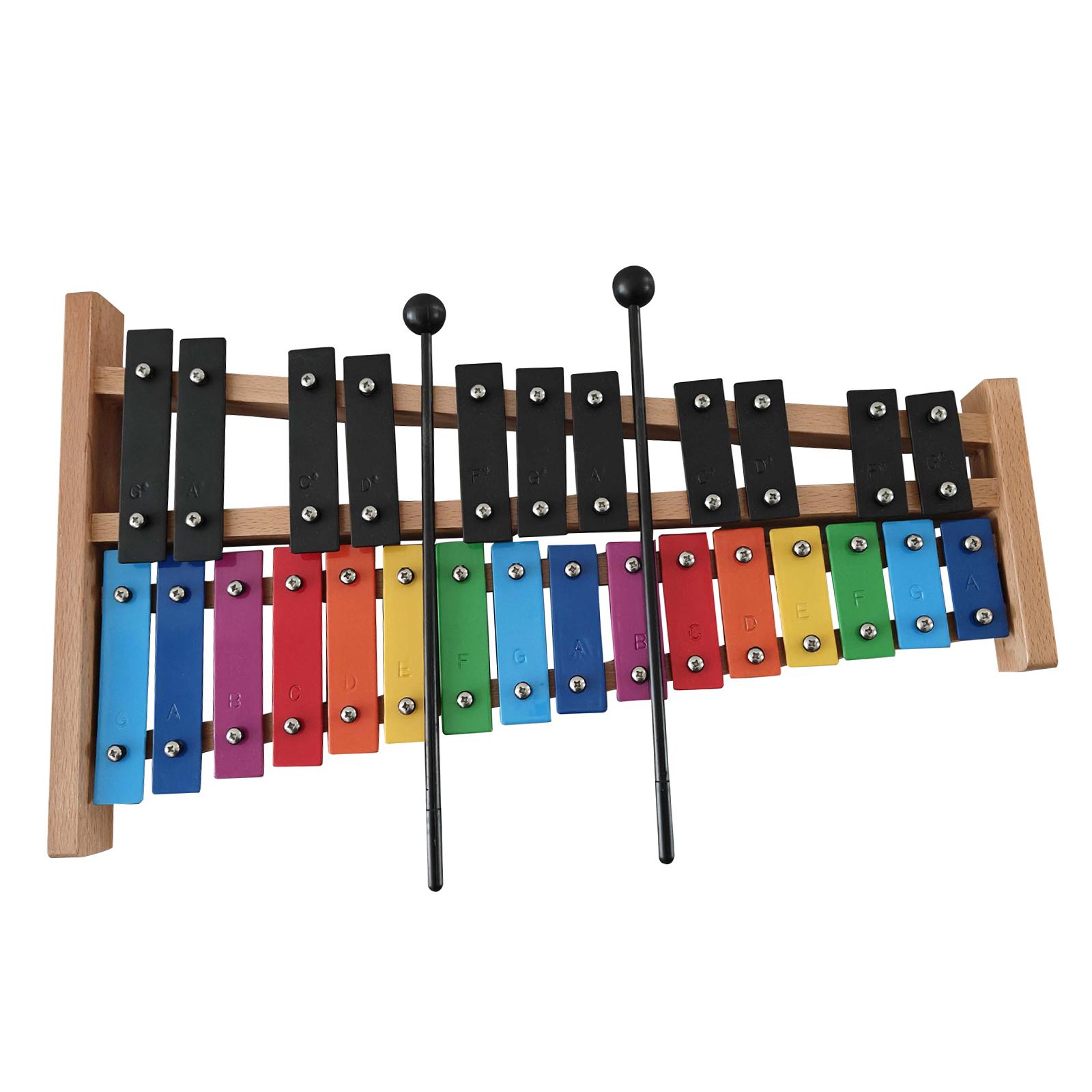 27音キシロフォン楽器子供教育音楽玩具プロフェッショナル用マ - Musical Instrument Xylophone のレビューと価格
