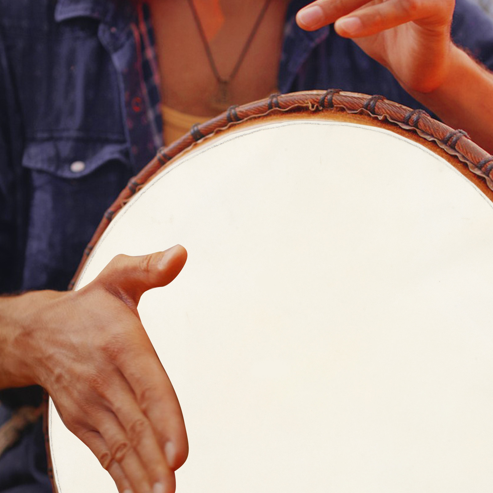 2 個ヤギ革ヘッド 40 センチメートル交換用アフリカジャン - Djembe Hand Drum のレビューと価格