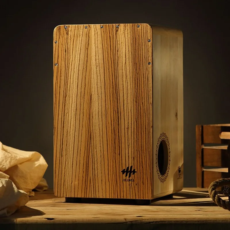 無垢材カホンボックスドラムプロフェッショナルハンドドラムポー - Musical Instrument Cajon のレビューと価格