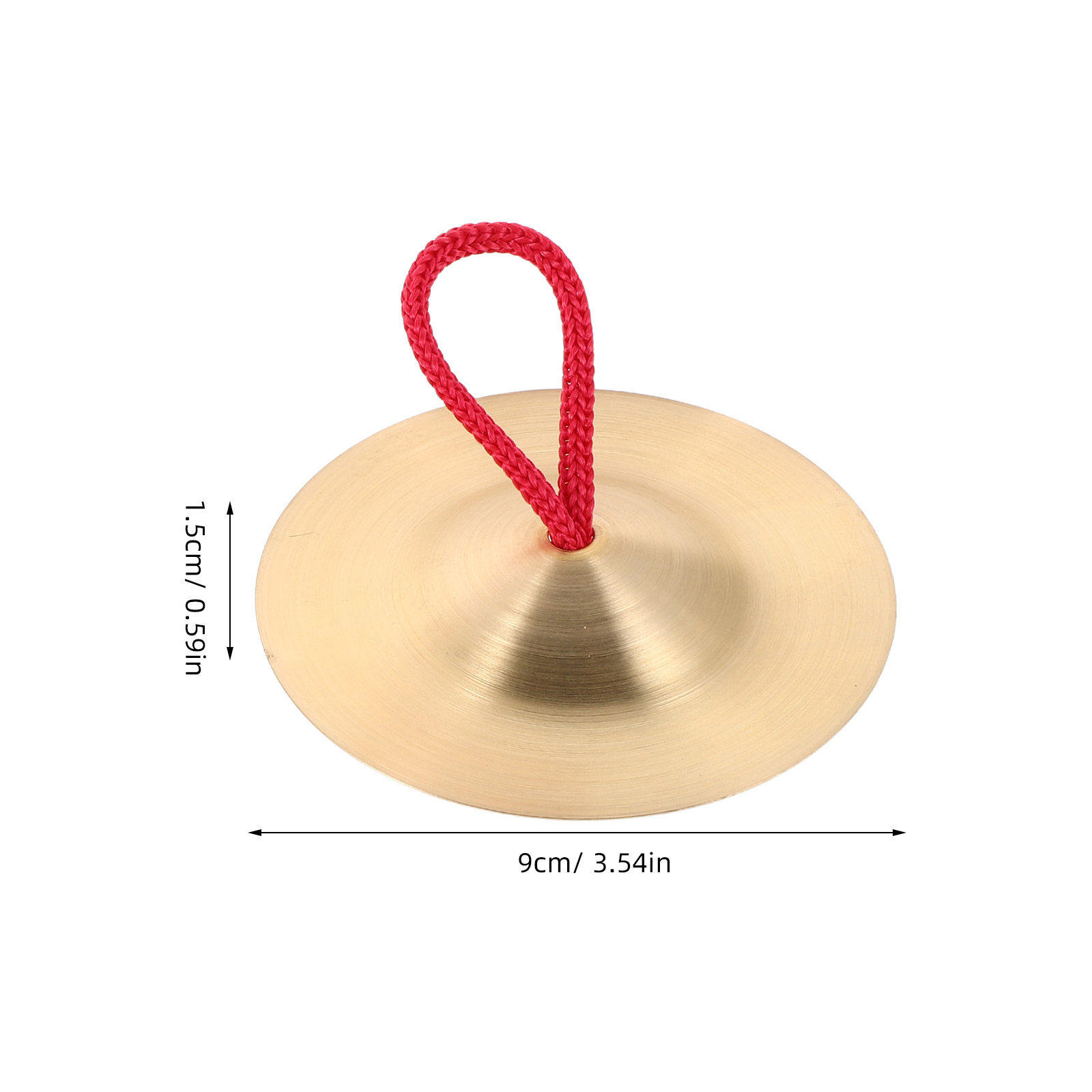 子供用フィンガーシンバル 銅製 9cm ミニハンドパーカッシ - Musical Instrument Percussion のレビューと価格