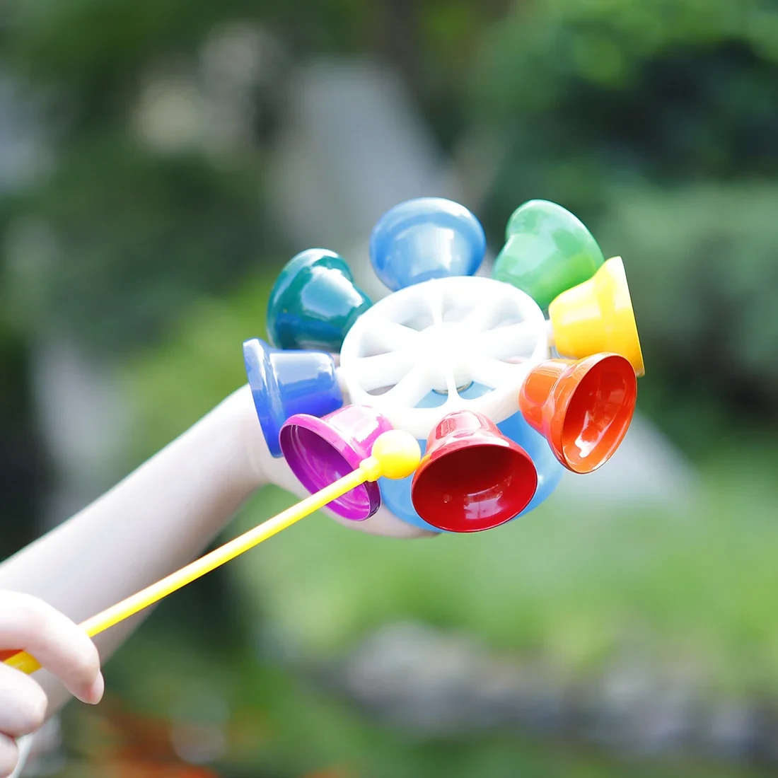 十字型の日本の楽器、丈夫なスティック、回転時計、8点のハンド - Musical Instrument For Babies のレビューと価格