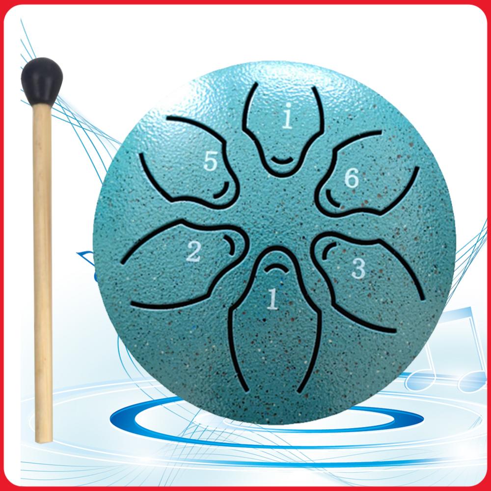 3インチ6音レインドラム、屋外用スチールタンドラム、ヨガ用パ - Musical Instrument Percussion のレビューと価格