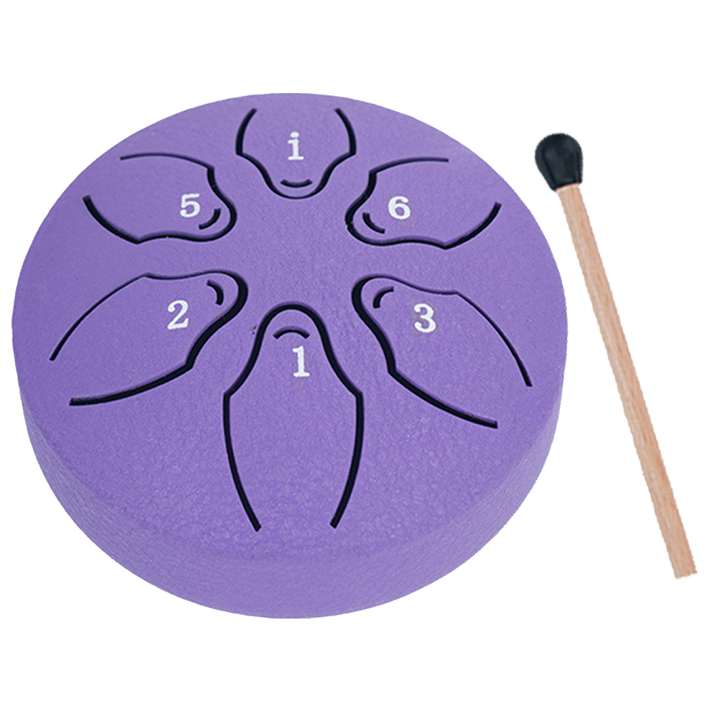 3インチ6音レインドラム、屋外用スチールタンドラム、ヨガ用パ - Musical Instrument Percussion のレビューと価格