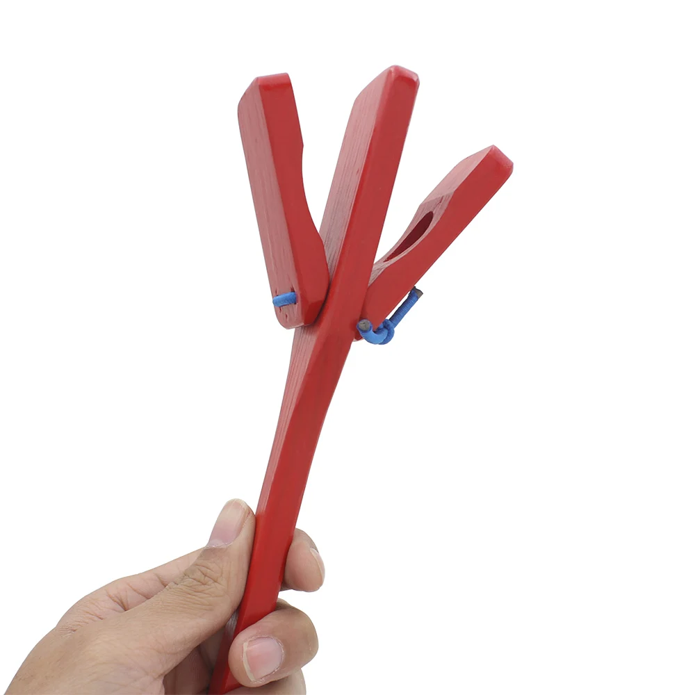 オルフ手揺り木製ガラガラボード無垢材赤い打楽器子供の音楽啓蒙 - Musical Instrument Percussion のレビューと価格